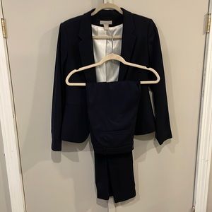 Navy Blue H&M suit WORN ONCE